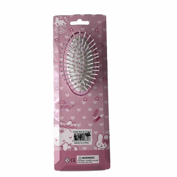 Hello Kitty Kids Hair Brush with Poodle - Picture 2 of 5